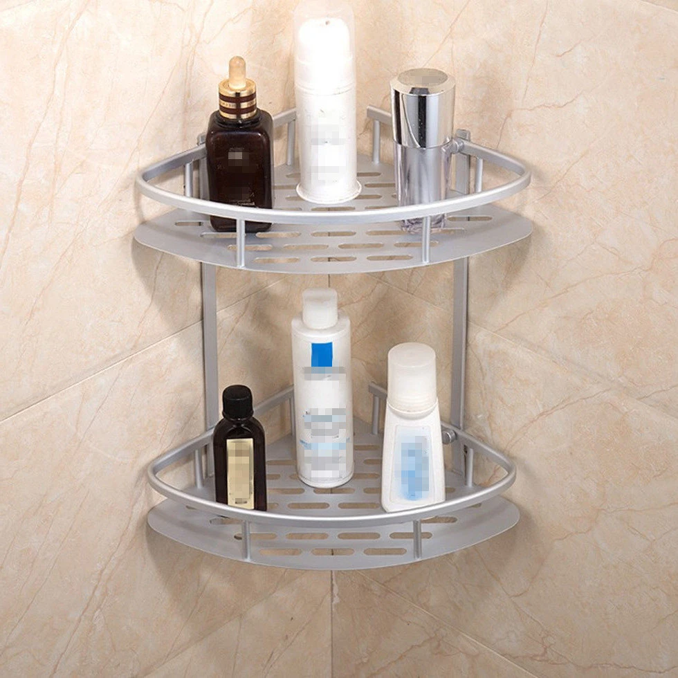 Aluminium Shower Shampoo Soap Storage Holder Organizer Rack Bathroom Hardware Aluminium Shower Shampoo Soap Storage Holder Organizer Rack Bathroom Hardware