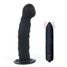 Male G-spot Dildo Pull Beads Sucker Anal Plug Bullet Vibrator Dildo Butt Plug Sex Toys for Woman Prostate Massage Erotic Toys