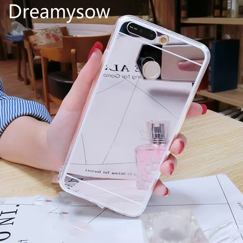 

Mirror Soft Case Honor 8A 8C 7A 7C Pro 8/9 Lite P Smart for Huawei P30 Pro Nova4 Y9 2019 P10 P20 P20Lite Silicone Cover Shell