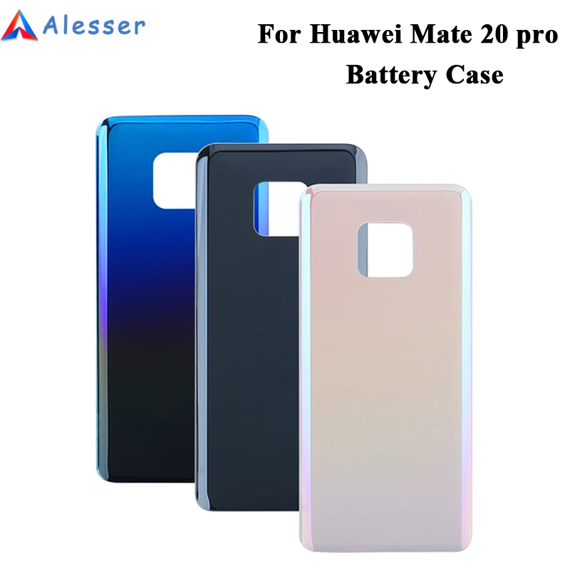 Alesser Huawei Mate 20 pro Battery Cover with Heat Dissipation Replacement Slim Protective Case for |
