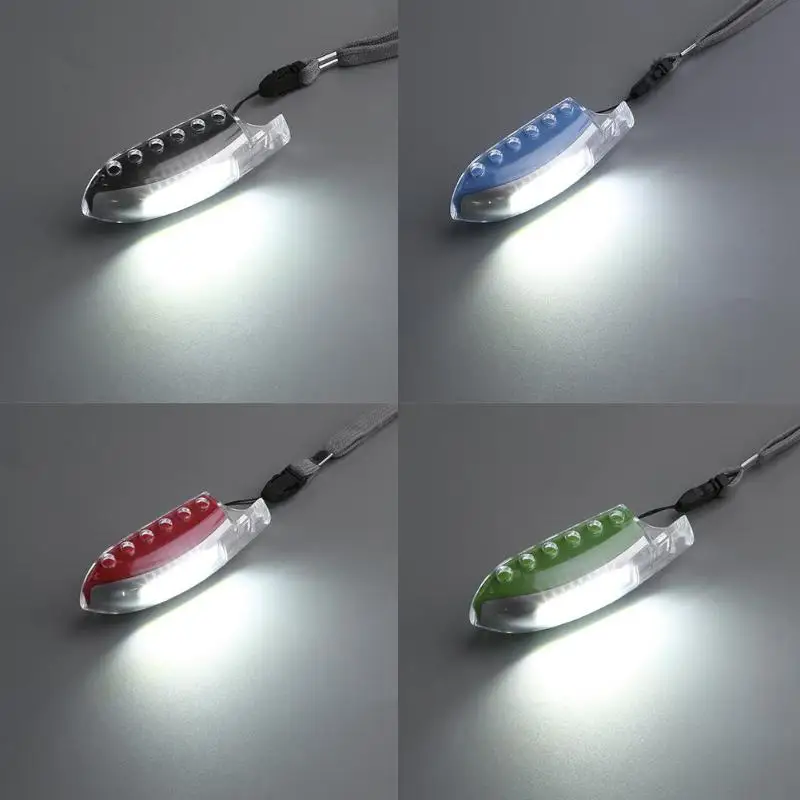 2 в 1 мини COB Led брелок фонарик 3 режима со свистком Портативный Кемпинг лампа