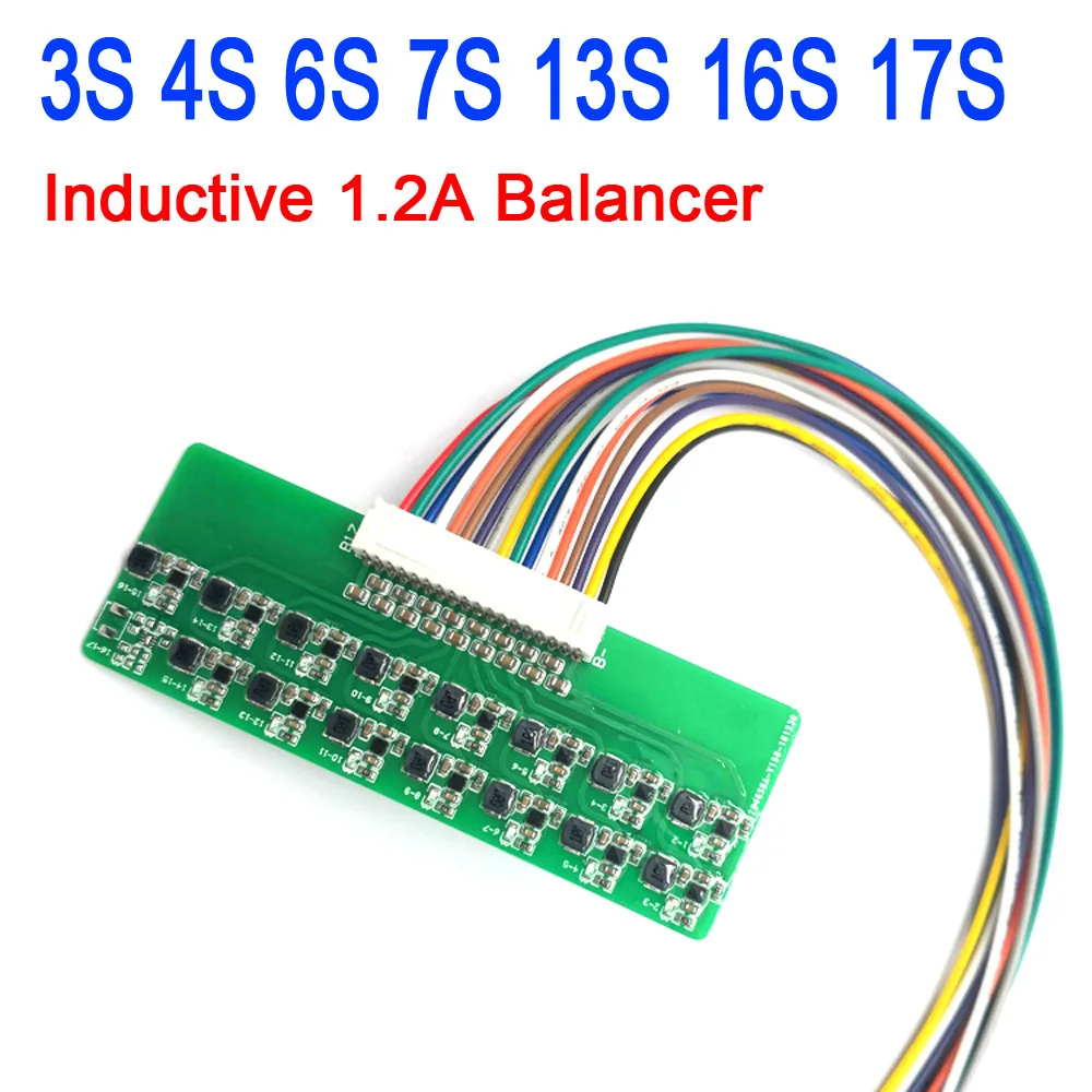 DYKB 3S 4S 6S 7S 13S 16S Li ion Lipo Lifepo4 Lithium Battery Active Equalizer Balancer