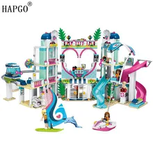 

New 1139pcs Friends Buliding Blocks Compatible Legoingly Friends Heartlake City Resort 41347 Toys For 7-12 Girls Christmas Gifts
