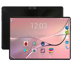 2019 новейший 10-дюймовый планшет 3G 4G FDD LTE Octa core 1280*800 ips HD 8.0MP 4 Гб ОЗУ 64 Гб ПЗУ Android 8,0 gps планшет 10 10,1 + подарок