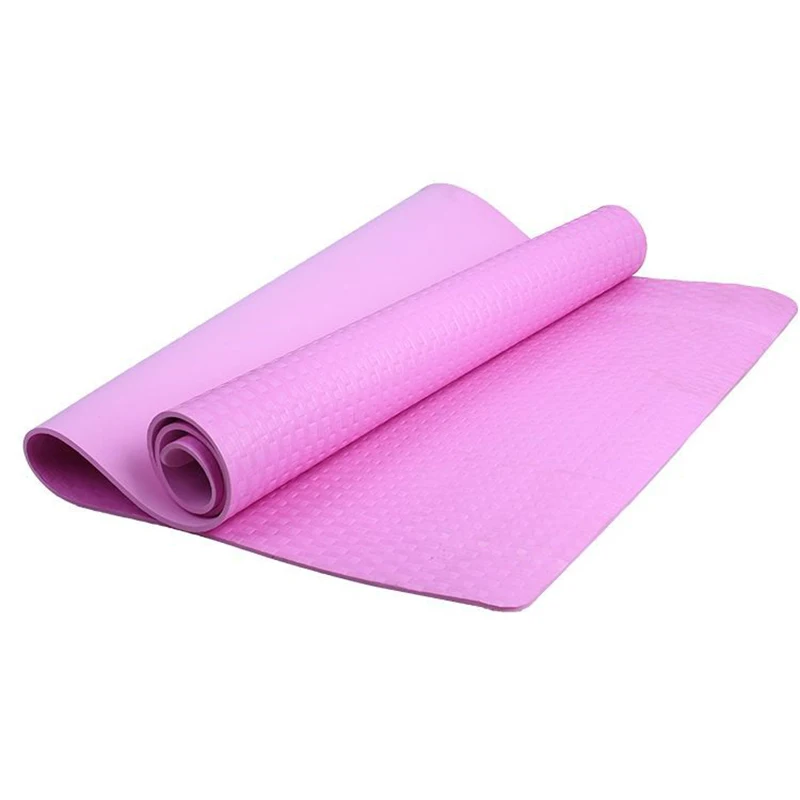 

Yoga Mat With Position Line Non Slip Carpet Mat For Beginner Environmental Fitness Gymnastics Mats Gym Exercise Pads With Band