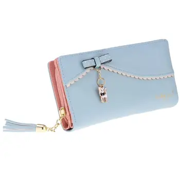 

Women's Wallet Leather Wallet Long Purse Wallet Wallet Zipper Tote