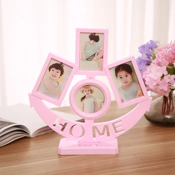

Photographic Studio Wedding Dress Photo Frame Baby Children Pendulum Platform Mixed Batch Photo Frame Group Combine 4 Inch