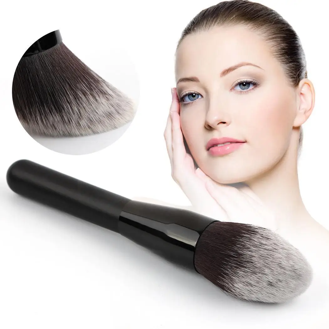 

1Pcs Makeup Brushes Cosmetic Foundation Scattered Wood Face, Powder, Foundation, Blush Large Brush Tool