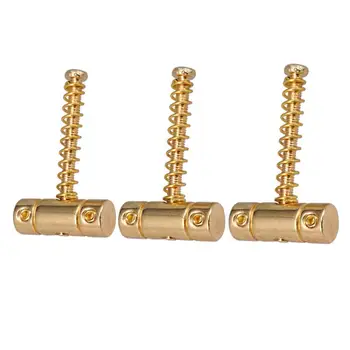 

3x Bridge Saddles Locking Tune for Electric TL Tele Guitar DIY Replacement