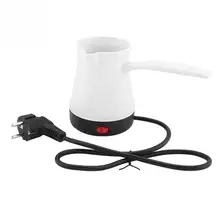 220 V 250 ml электрическая Кофеварка Турецкий кофейник гейзерная Кофеварка из нержавеющей стали кофеварка эспрессо мокко машина с европейской вилкой