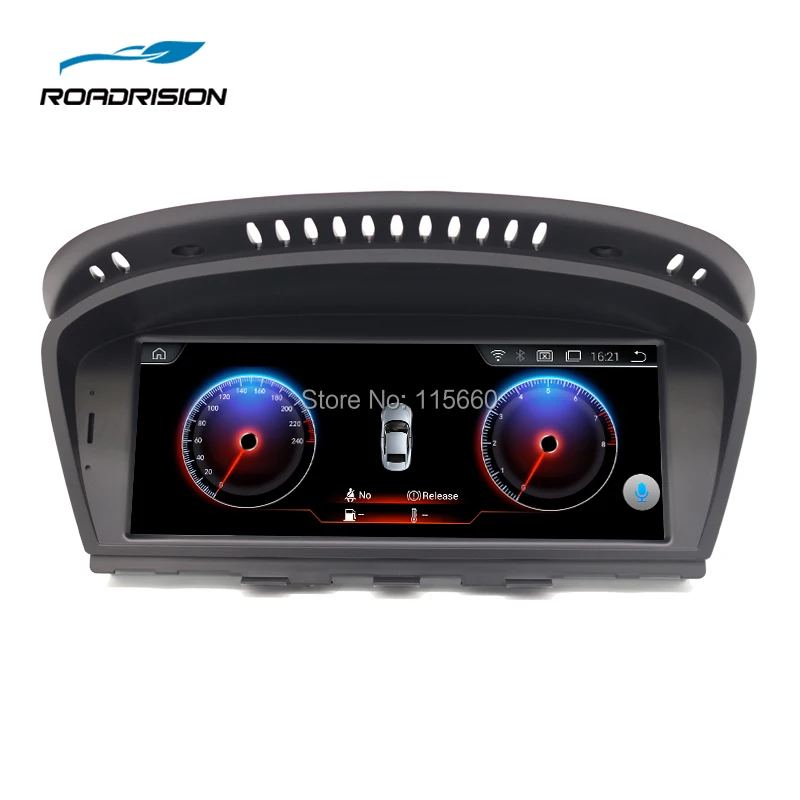 Top RoadRision 2G+32G Android 7.1 Car radio Multimedia player for BMW 5 Series E60 E61 E63 E64 3 Series E90 E91 E92 CCC CIC system 3