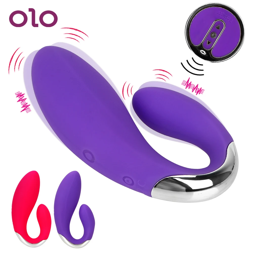 Вибратор OLO 8 частот с дистанционным управлением Стимулятор точки G и клитора