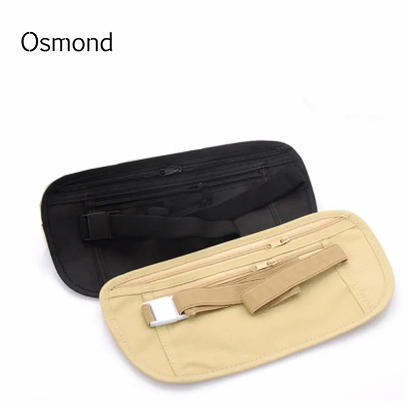 

Men Running Bag Sport Fanny Pack Hip Waist Packs Belt Money Bag Pouch Unisex Small Travel Sports Black Cellhone Pockets Bag