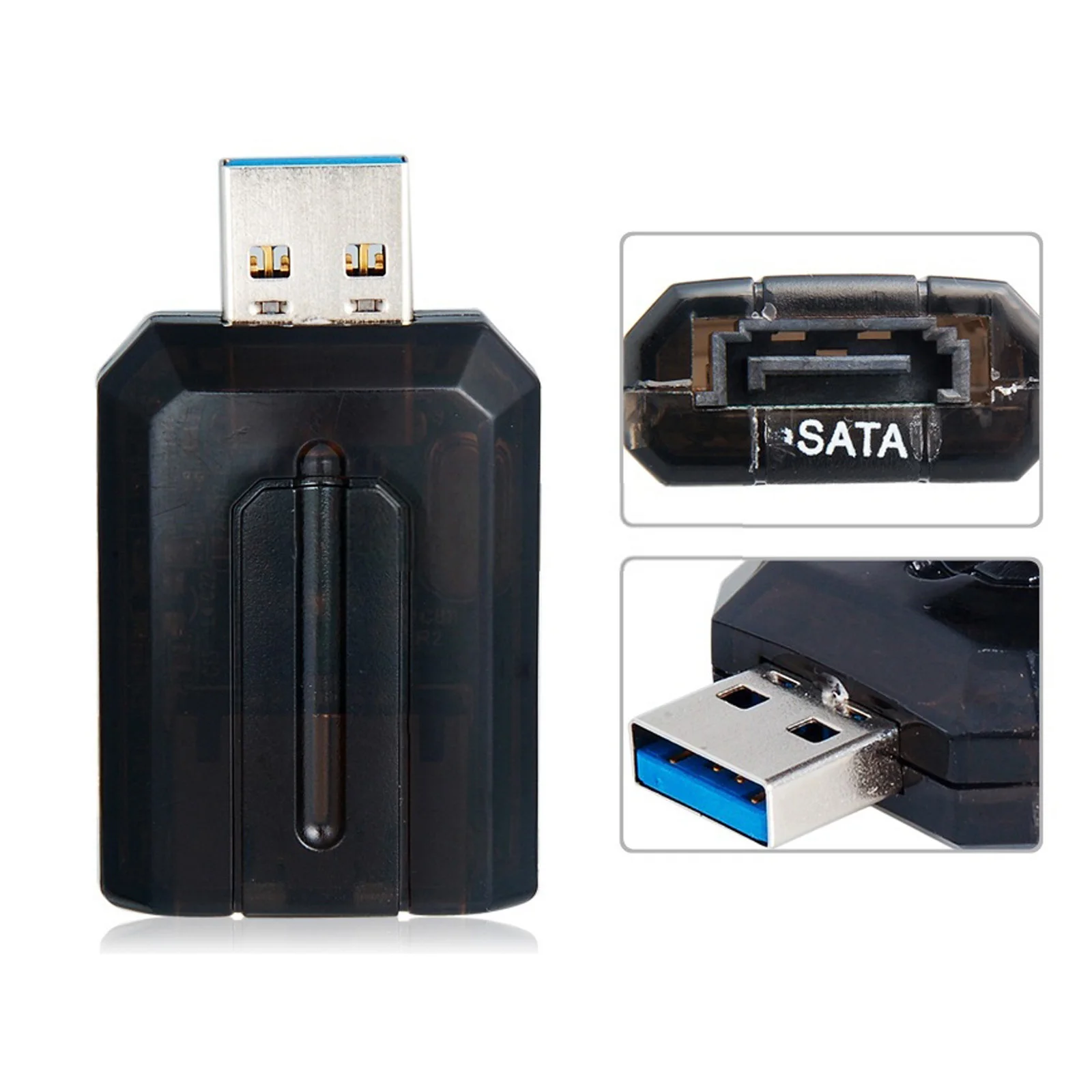 

CY USB 3.0 SATA 3 Cable Sata to USB Adapter Up to 6 Gbps Support 2.5 Inches External HDD SSD Hard Drive 7Pin Sata III Cord