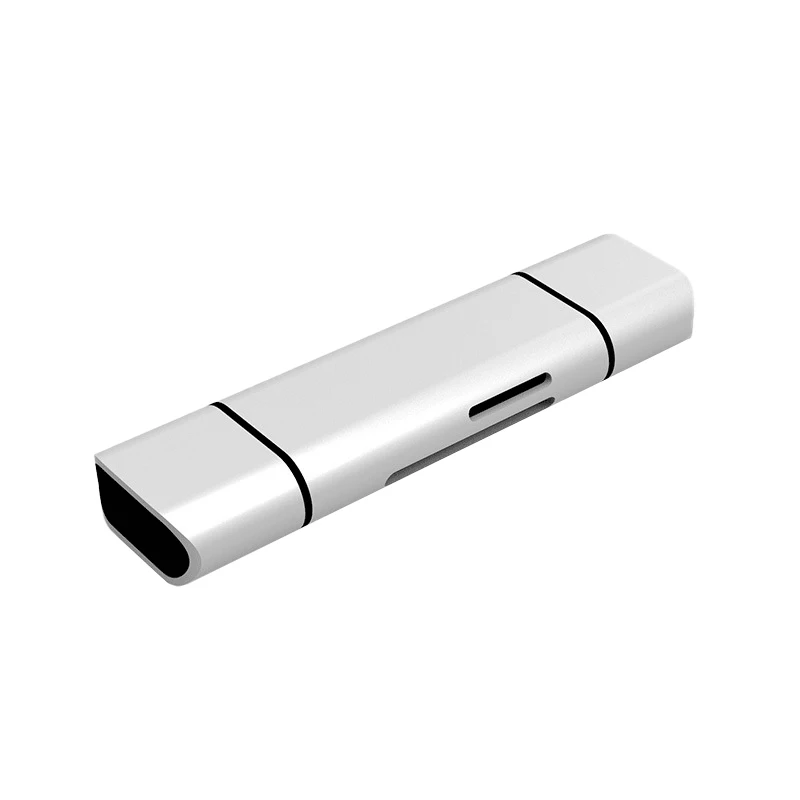 

Ult-Best Type-C Port Aluminum Alloy 4 In 1 Cellphone Camera Sd Tf Memory Card Micro-Usb Usb 3.0 Otg Card Reader Adapter