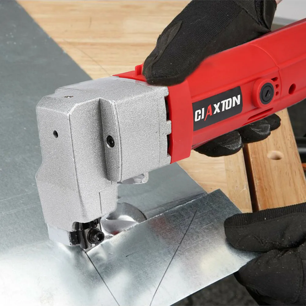 

220V 500W Electric Scissors Sheet Metal Shears Snip Cutter Steel Plate Shearing Machine Barbed Wire Metal Sheet Cutter Scissor