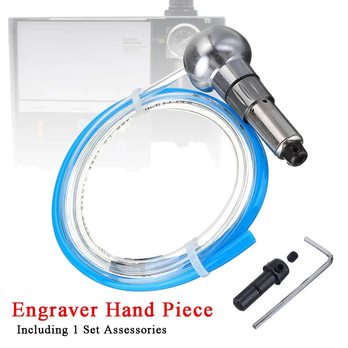 

Engraving Hand Piece Machine Mini Tips For Pneumatic Graver Jewelry Making Tools Rust-proof Quality Steel+PU Jewelry Making Tool