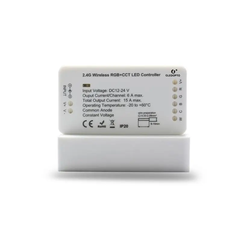 

Smart ZIGBEE Led Controller RGB+CCT WW/CW Zigbee Controller LED DC12-24V LED Strip Controller Zll App Controller RGBW RGB