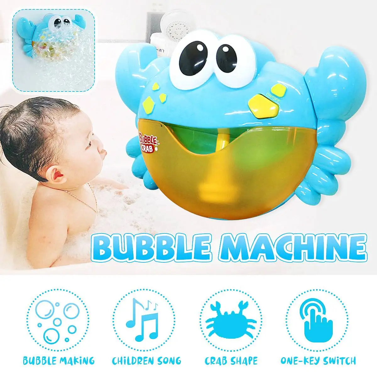 cheap Funny Toys Music Crab Bubble Blower Machine Electric Automatic
Maker Kids Bath Bathroom Gifts 2019 RECOMMENDED TODAY HOT OFFERS BUY
Limited