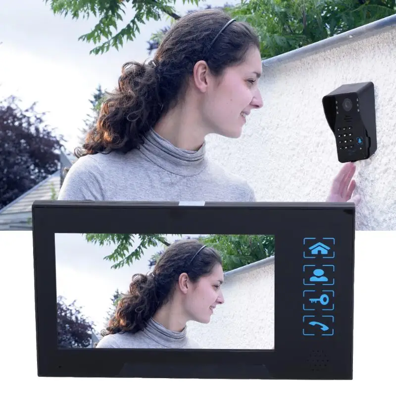 

HD Villa-Type Video Doorbell 7-inch Calendar Models Comes With Memory Card