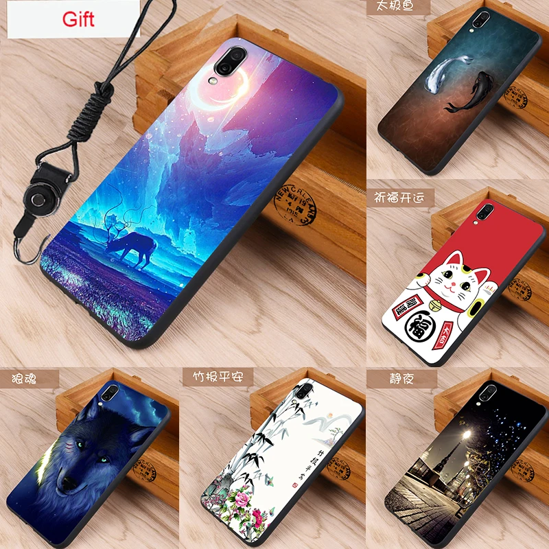 

Fashion Case Huawei y7 2019 p20 lite pro Case For Huawei nova 3 3i honor 10 y6 prime 2018 phone Case Cover Skin Silicon Gift