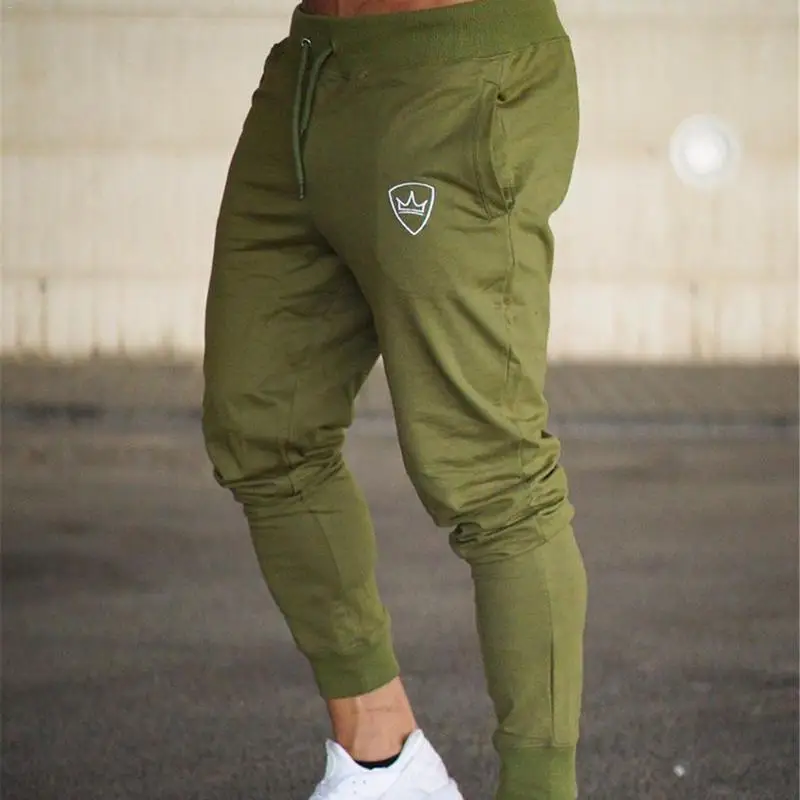

2018 New Men's Sweatpants Autumn Winter Man Gyms Fitness Body Building Joggers Workout Trousers
