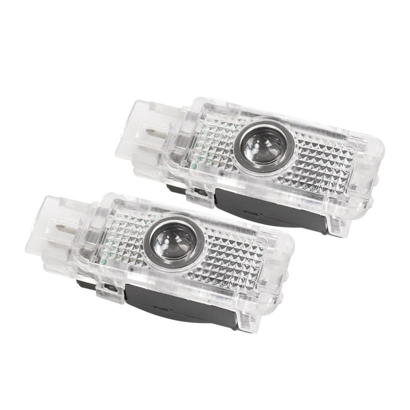 2x LED باب السيارة مجاملة الليزر شعار كشاف ضوء ترحيب ضوء لمرسيدس بنز W203 الفئة C 2001-2007 SLK CLK SLR W209 W240