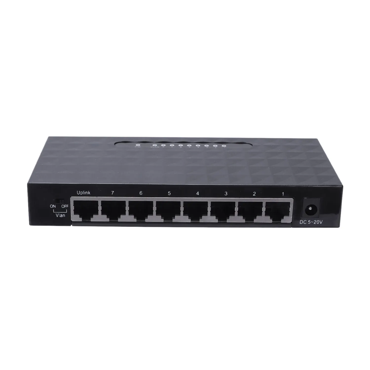 8 Порты и разъёмы гигабитный коммутатор концентратор Lan 10/100/1000 Мбит/с полный