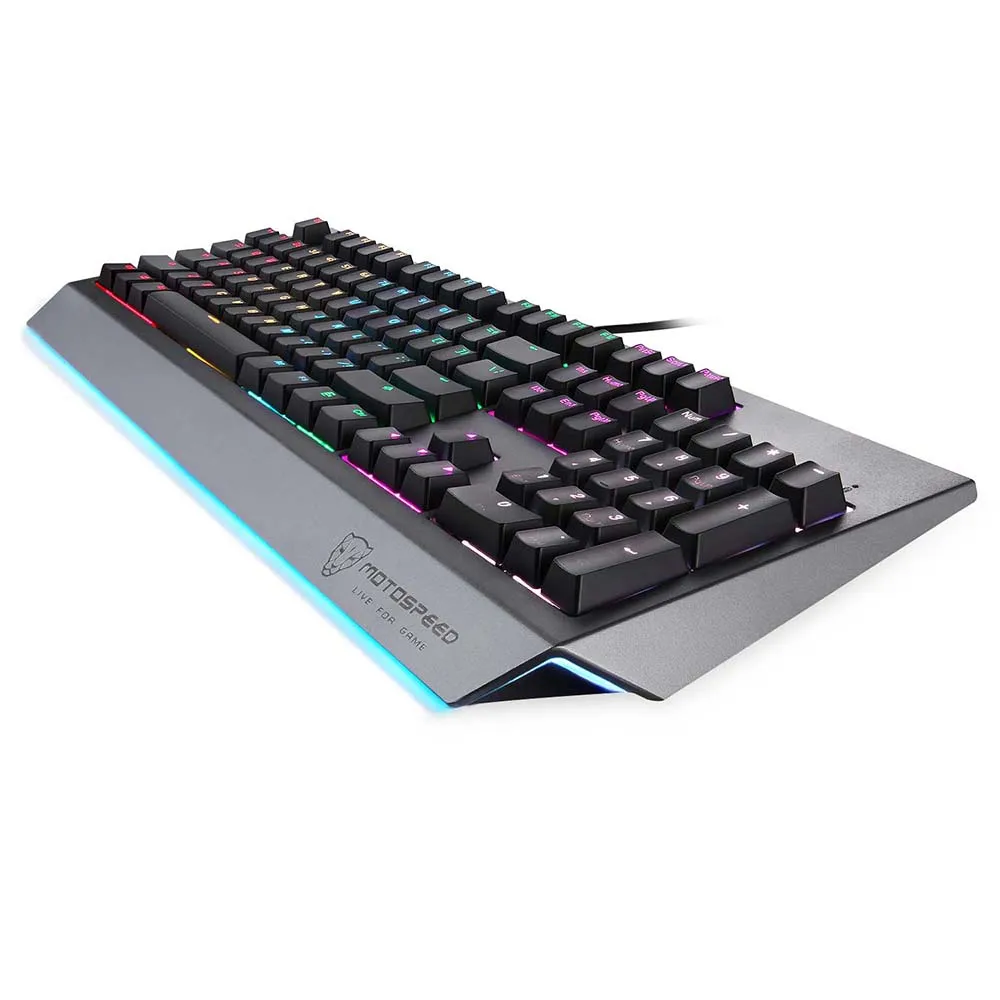 

Motospeed CK99 Gaming Keyboard For Gamer USB Wired Mechanical Keyboard with RGB Backlit 104Keys