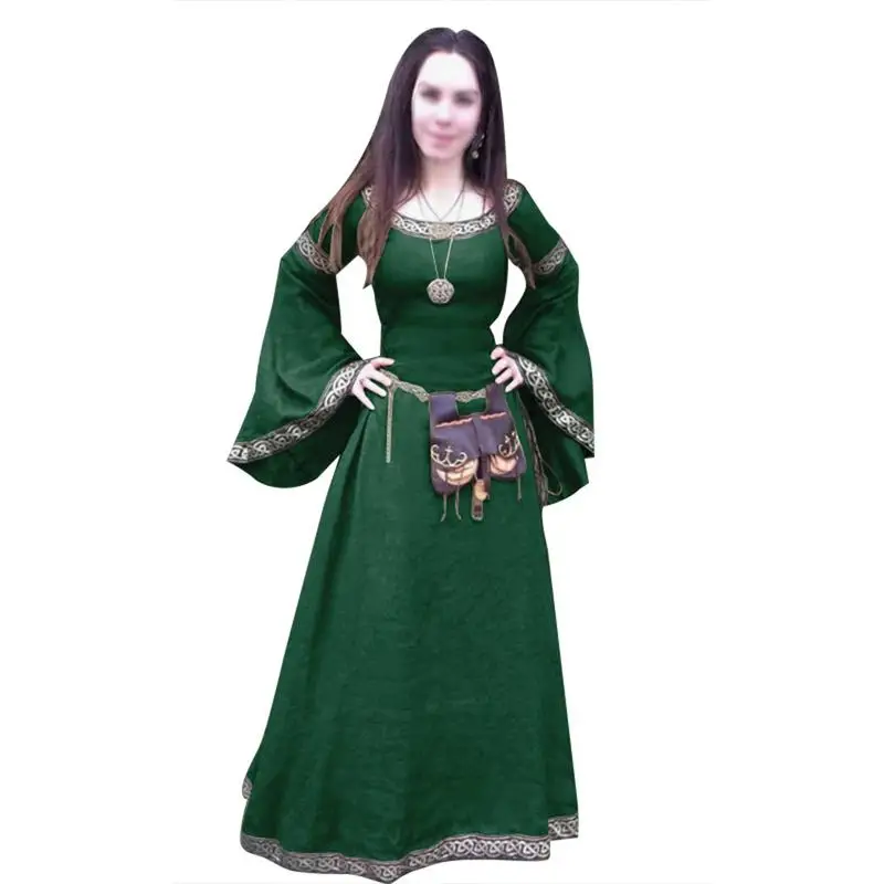 Платье Вечерние для вечеринки в стиле ренессанс, женский костюм, средневековая Девичья маскарадная одежда, костюмы для женщин