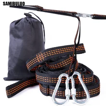 SAMIBULUO Super Strong Bandage Hammock Belts Hanging Tree Outdoor Camping Hiking Tool Hammock Rope 2pcs hooks SAMIBULUO Super Strong Bandage Hammock Belts Hanging Tree Outdoor Camping Hiking Tool Hammock Rope 2pcs hooks