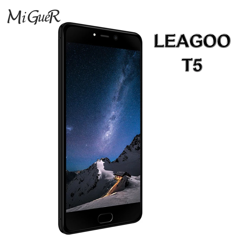 LEAGOO T5 4G LTE 5.5&quotFHD Mobile Phone 4GB+64G 13.0MP Android 7.0 MT6750T Octa Core Real Dual Cameras Fingerprint Smartphone | Мобильные