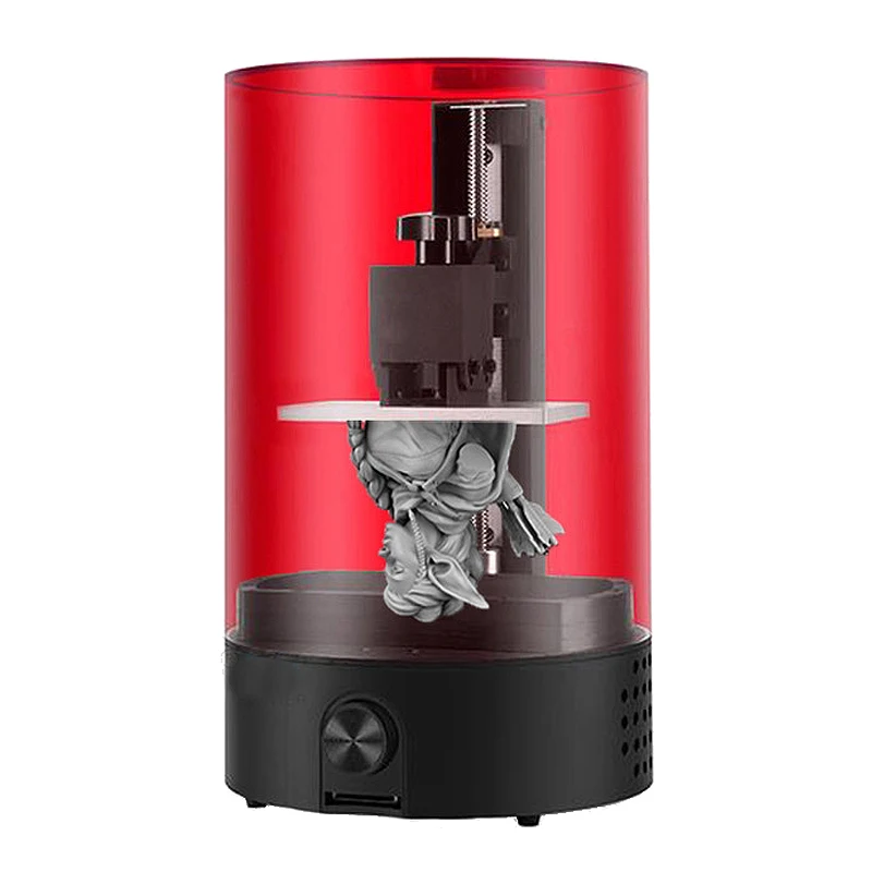 

LightCuring Desktop UV Resin SLA 3D Printer 98X55X125mm Build Volume Small 3D Printer Support off-line print LED indicator light
