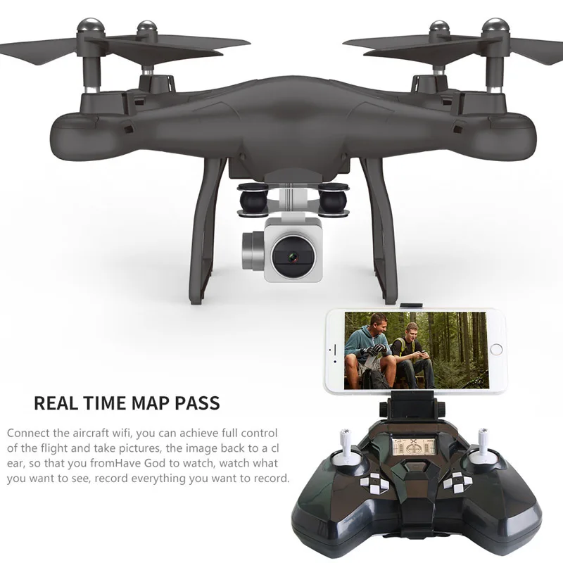 SMRC S10 2.4G 4-AXIS remote control quadcopter drone with HD camera rc dron cam FPV wifi professional helicopter easy play toy
