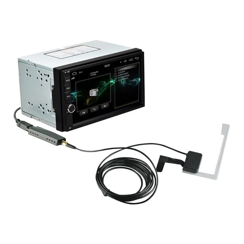 Receptor de Radio DAB + antena con adaptador USB para reproductor estéreo coche Android, caja de receptor SMA DAB002, de antena aérea de Radio|Antena y receptor GPS| - AliExpress