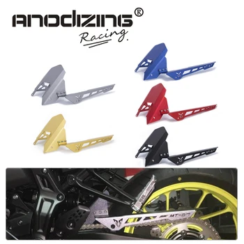 

CNC Aluminum Rear Tire Hugger Fender Mudguard Chain Guard Cover For Yamaha MT07 MT-07 2013-2017 FZ07 2015 2016 17