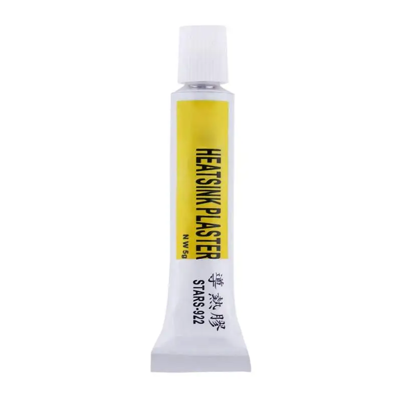 

1/2pcs STARS-922 Heatsink Plaster Thermal Silicone Adhesive Cooling Pastes Strong Adhesive Compound Glues For Heat Sink