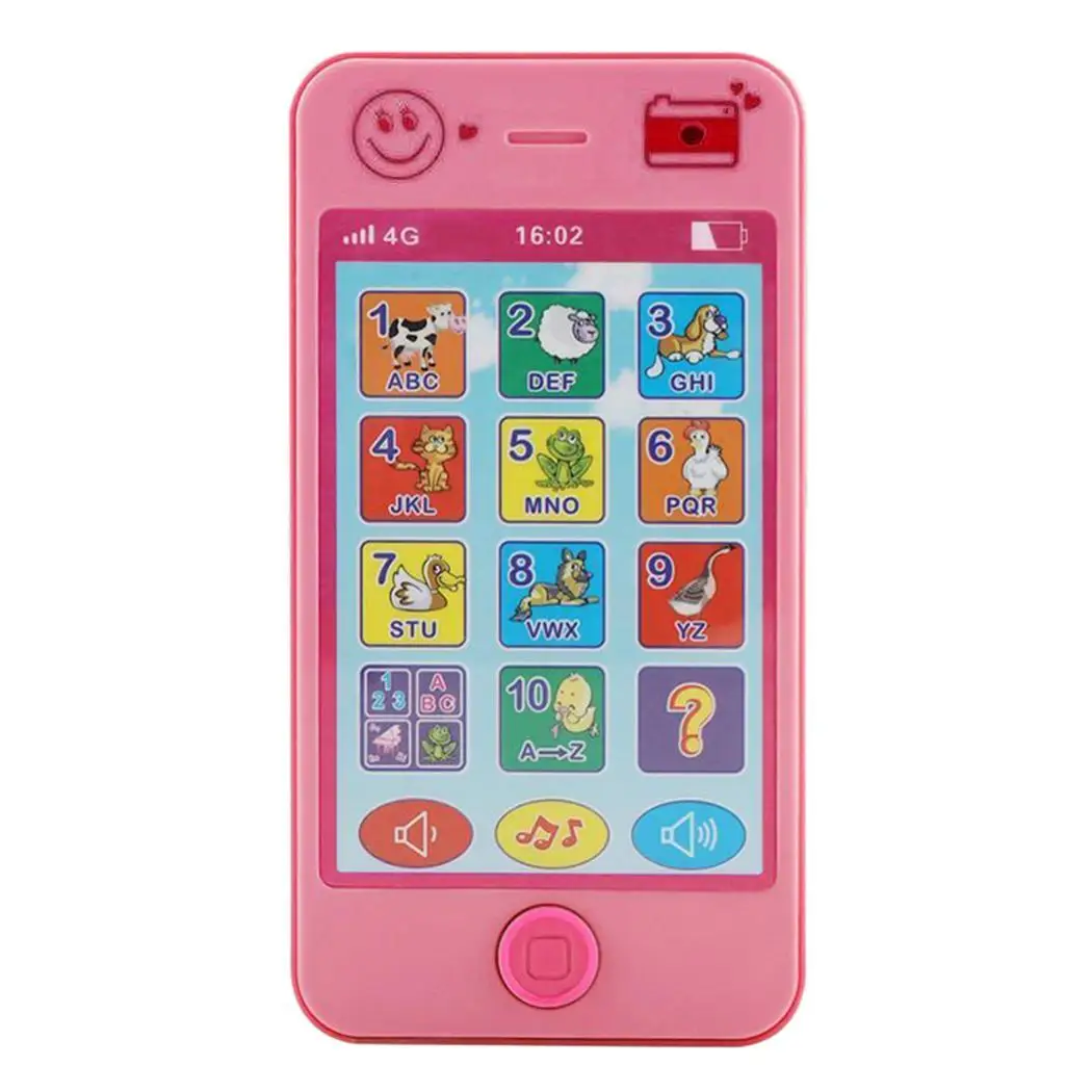 

Kids Multi Game English Education Toys Blue Language included Toys Early Pink Phone Mobile New not Battery Children