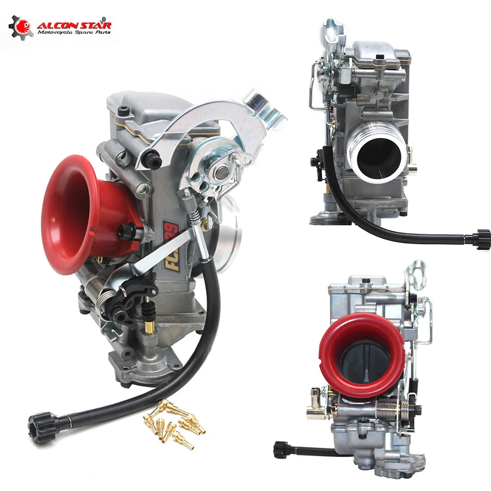 Карбюратор для топлива мотоцикла Alconstar FCR 28 33 35 37 39 41 мм плоский слайд KEIHI