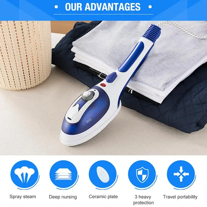 

Household Appliances Vertical Steamer Garment Steamers with Steam Irons Brushes Iron for Ironing Clothes for Home 220V