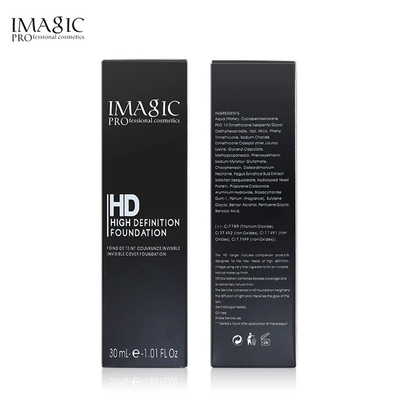 IMAGIC Liquid Foundation высоко Корректирующее средство для лица BB крем Осветляющий кожу