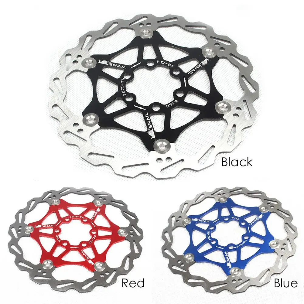 2* Snail MTB XC DH Mountain bike Cycling Brake Disc Floating Rotor 160mm Rotors