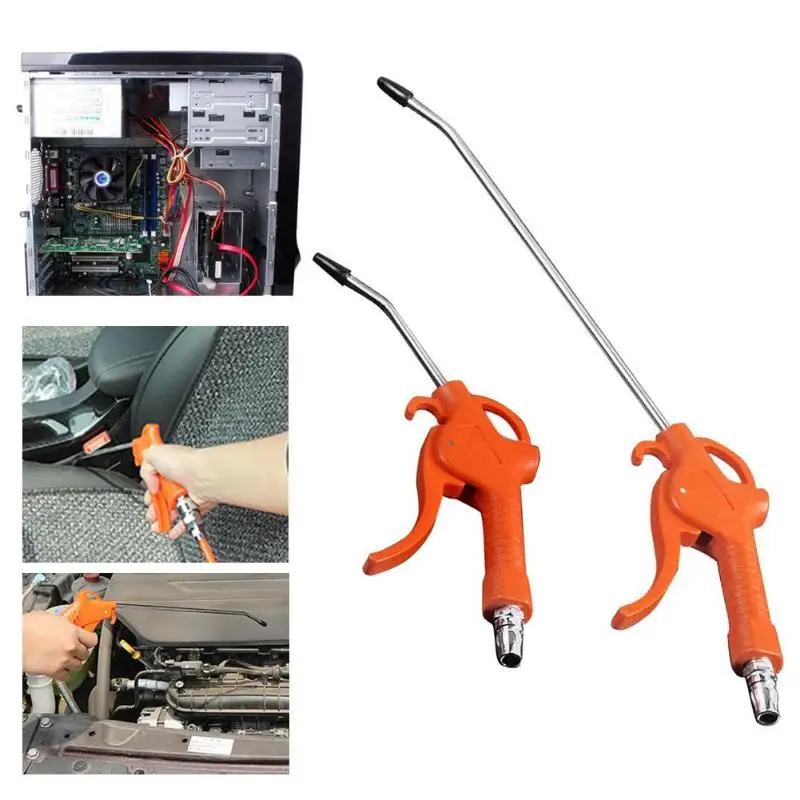 

Red Plastic Handle Angled Bent Nozzle Air Duster Blow Gun Cleaner Air Blower Duster Blow Dust Gun Pneumatic Tool