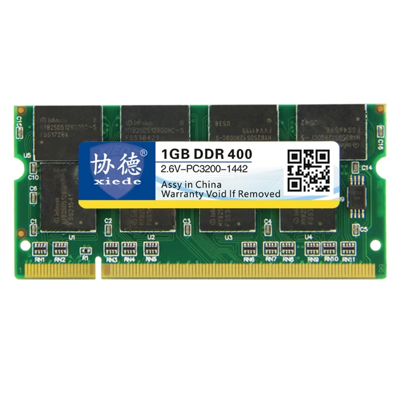 Модуль оперативной памяти для ноутбука Xiede 1 Гб DDR 200Pin Dimm|Оперативная память| |