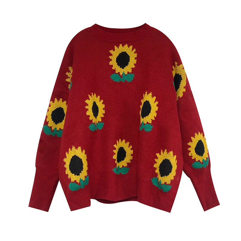 sunflower sherpa pullover