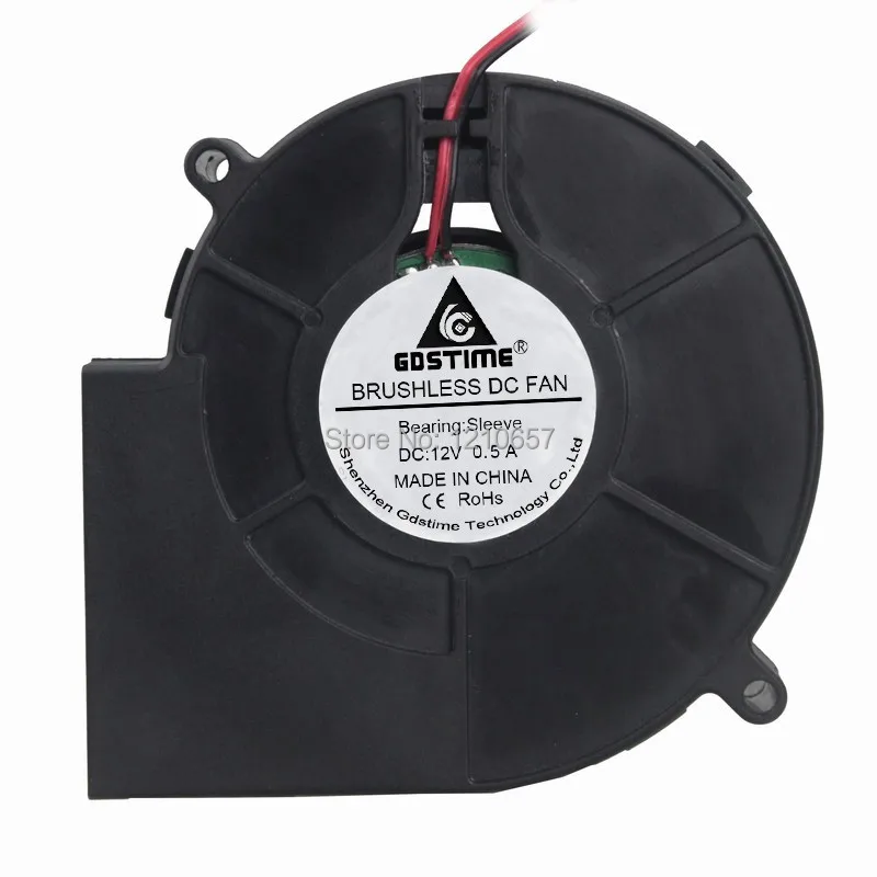 1 шт. Gdstime DC 12 В 2P 9733 97 мм x 33 Бесщеточный вентилятор охлаждения|blower fan|cooling blower fancooling |