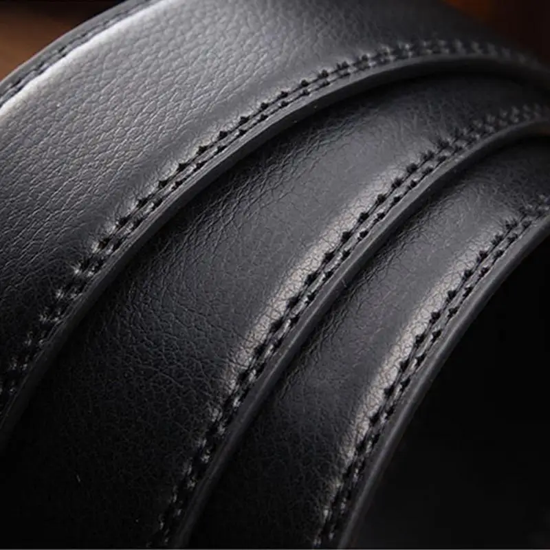 

Men Belts Luxuries Designer Leather PU Automatic Buckle Business Casual Belts Brand Male Black Belts Accessory #15