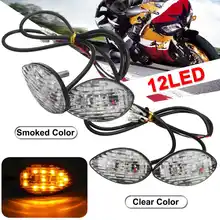 Пара мотоциклов указатель поворота светильник мигалка Индикатор лампы для Honda CBR 600RR 1000RR 600F4I 954
