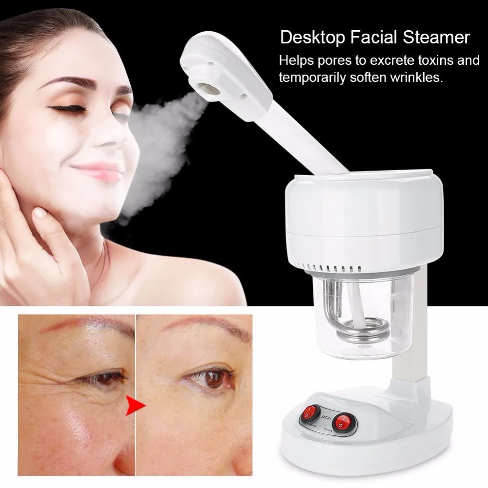 

Table Facial Steamer For Salon Spa Face Skin Care Aromatherapy Mist Sprayer Home & Spa Salon Moisturizing Beauty Equipment