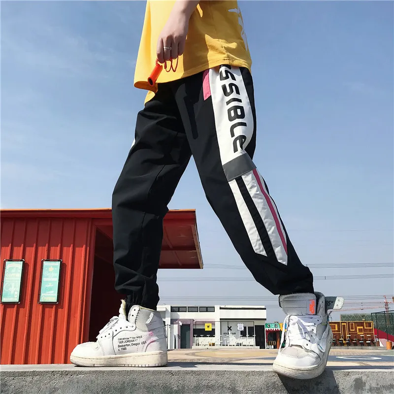 Men's Trousers 2019 Summer New Youth Popular Loose Printing Hip Hop Beam Foot Nine Pants Slim Youth Less Casual Men's Clothing Men's Trousers 2019 Summer New Youth Popular Loose Printing Hip Hop Beam Foot Nine Pants Slim Youth Less Casual Men's Clothing